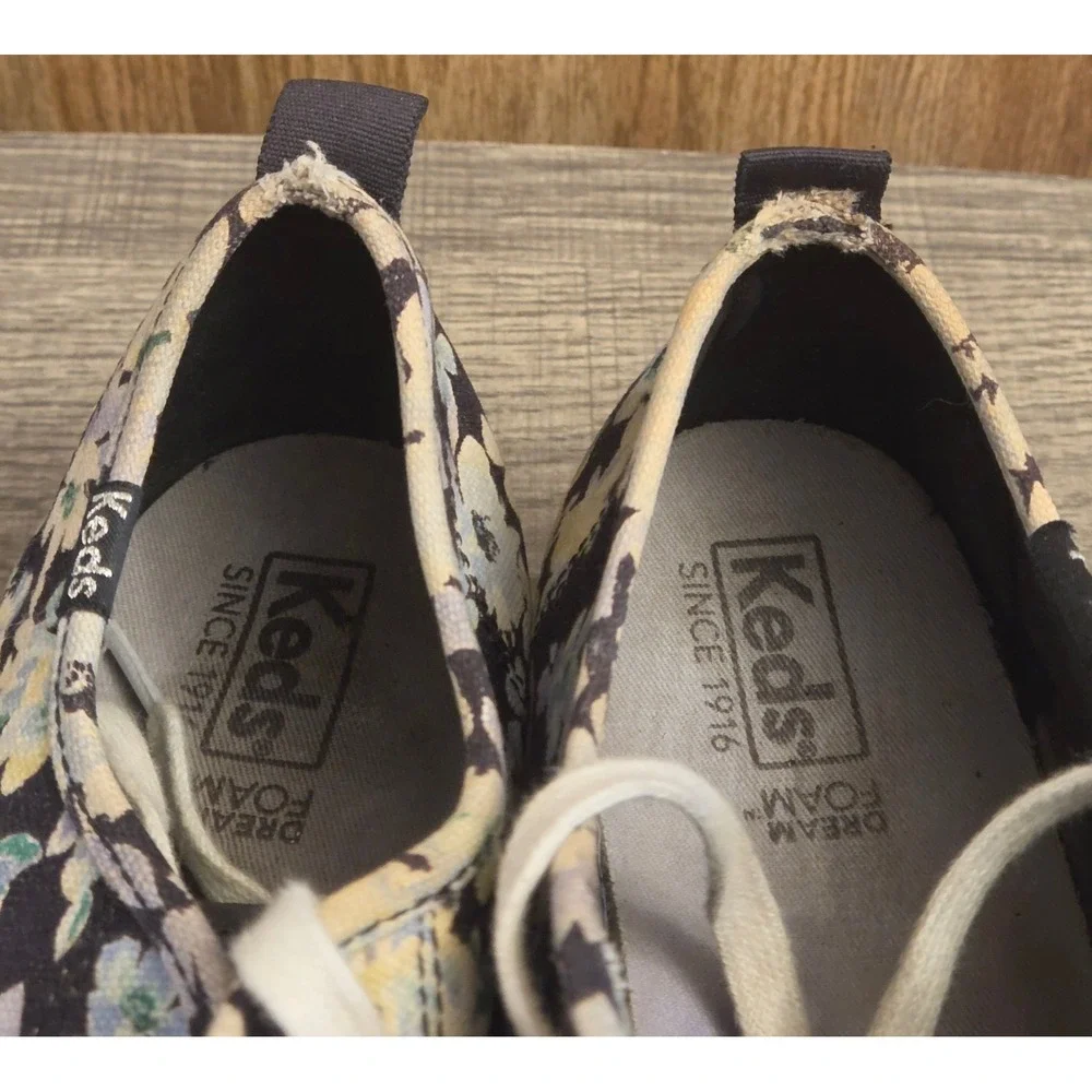 Keds Triple Up Floral Platform Sneakers Womens‎ Size 9.5 Multicolor